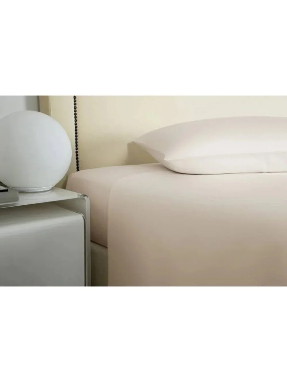 Frette Cotone King Fitted Sheet 79 In x 81 In 100% Cotton Beige NEW WITH TAGS!
